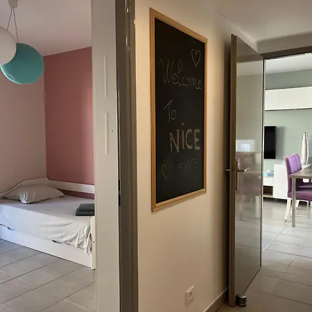 3 Pieces Au Pied De La Promenade Du Paillon Apartman *