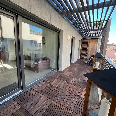 3 Pieces Au Pied De La Promenade Du Paillon Apartment Nizza